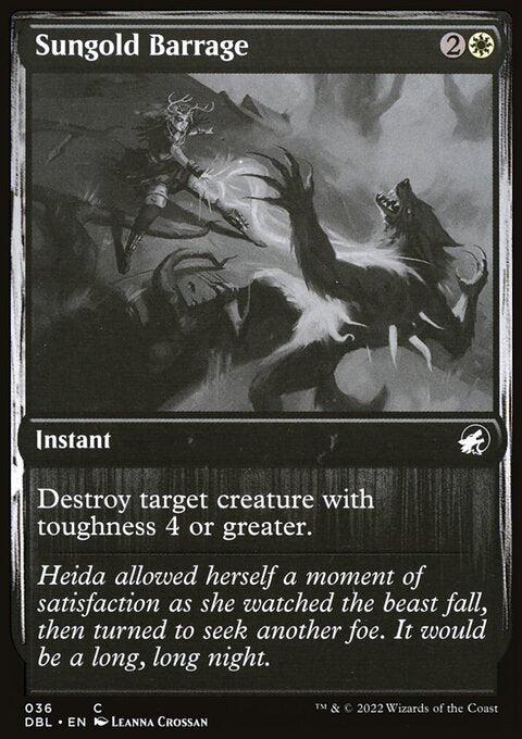 Sungold Barrage [Innistrad: Double Feature]