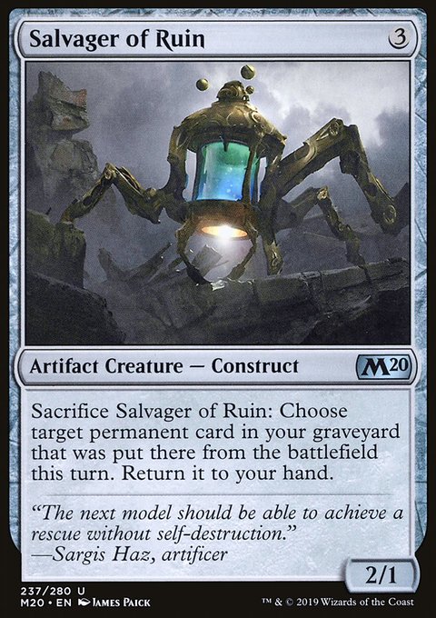Salvager of Ruin [Core Set 2020]