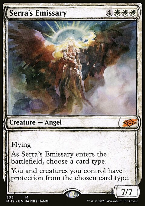 Serra's Emissary (Sketch) [Modern Horizons 2]