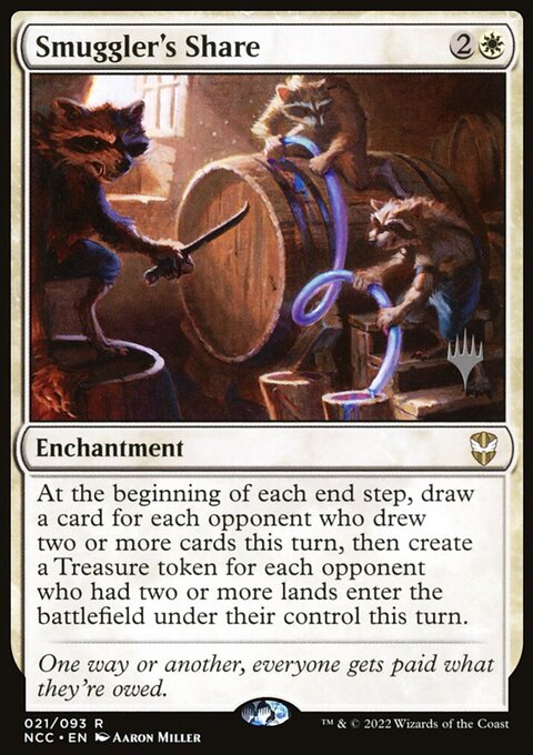 Smuggler's Share (Promo Pack) [Streets of New Capenna Commander Promos]