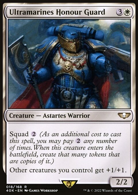 Ultramarines Honour Guard (Surge Foil) [Warhammer 40,000]