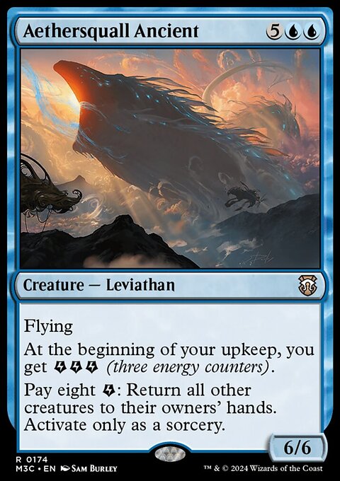 Aethersquall Ancient (Ripple Foil) [Modern Horizons 3 Commander]