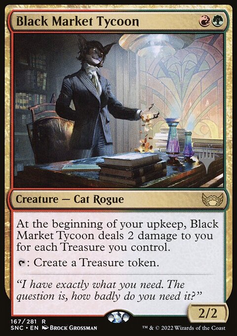 Black Market Tycoon (Promo Pack) [Streets of New Capenna Promos]