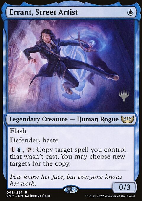 Errant, Street Artist (Promo Pack) [Streets of New Capenna Promos]