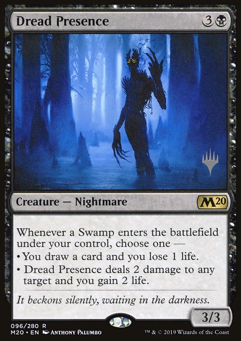 Dread Presence (Promo Pack) [Core Set 2020 Promos]