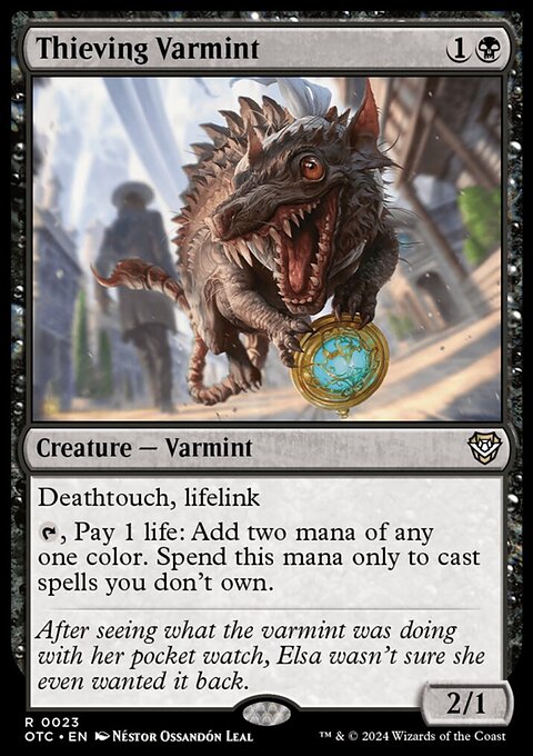 Thieving Varmint [Outlaws of Thunder Junction Commander]