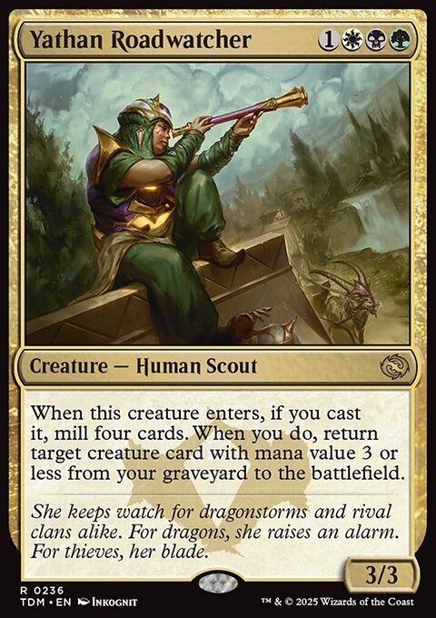Yathan Roadwatcher [Tarkir: Dragonstorm]