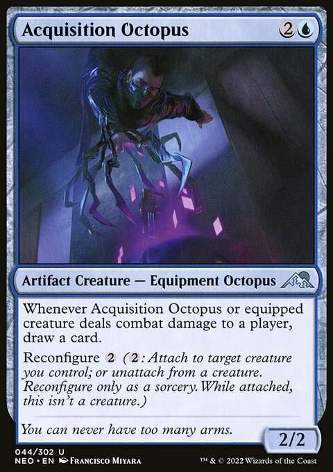 Acquisition Octopus [Kamigawa: Neon Dynasty]