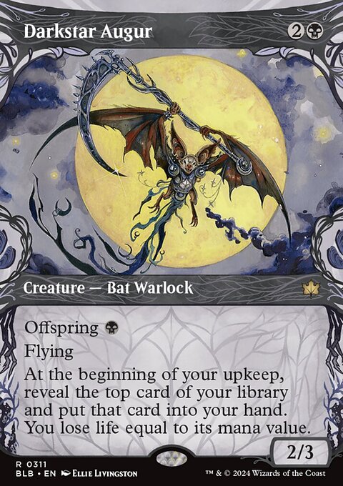 Darkstar Augur (Showcase) [Bloomburrow]