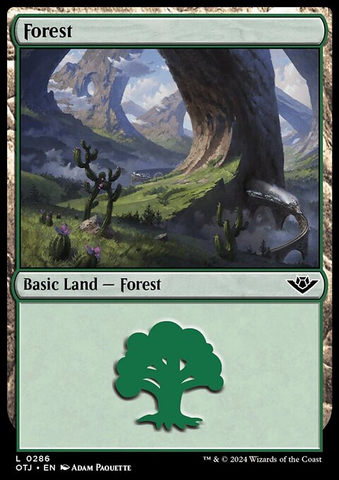 Forest (0286) [Outlaws of Thunder Junction]