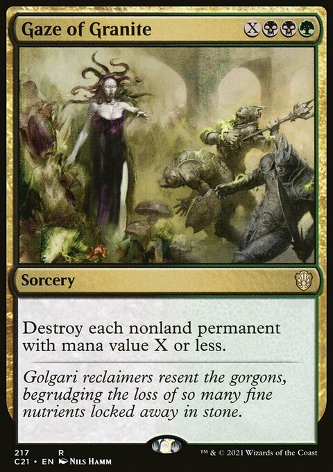 Gaze of Granite [Commander 2021]