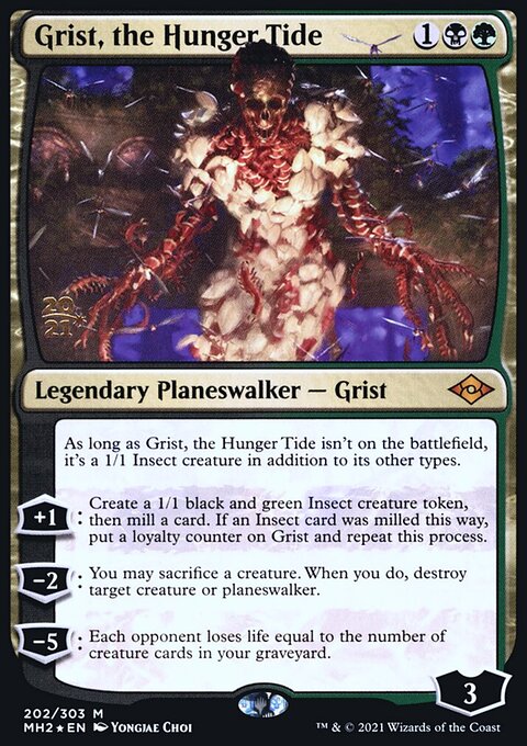Grist, the Hunger Tide [Modern Horizons 2 Prerelease Promos]