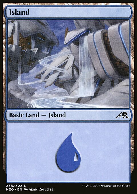 Island (286) [Kamigawa: Neon Dynasty]