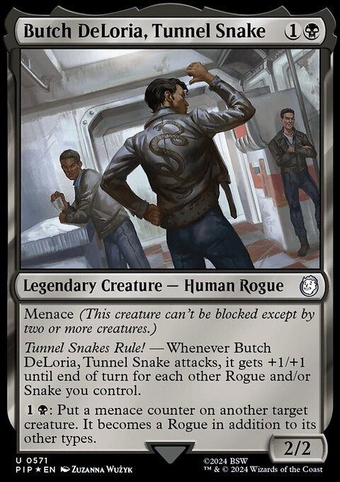 Butch DeLoria, Tunnel Snake (Surge Foil) [Fallout]