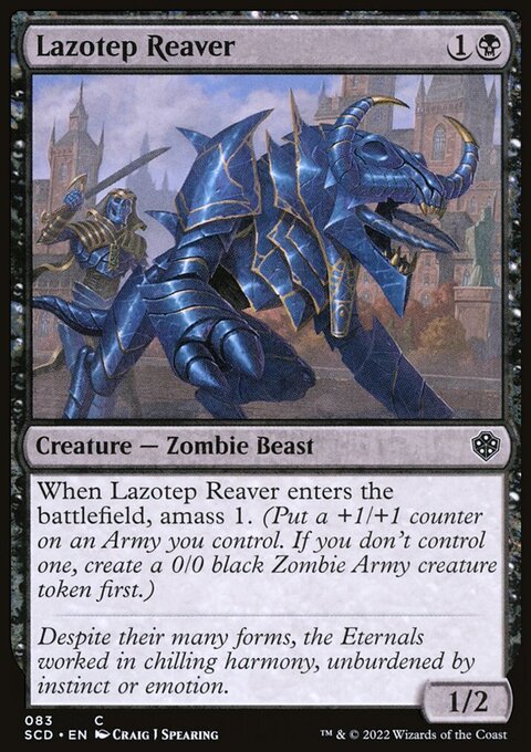 Lazotep Reaver [Starter Commander Decks]