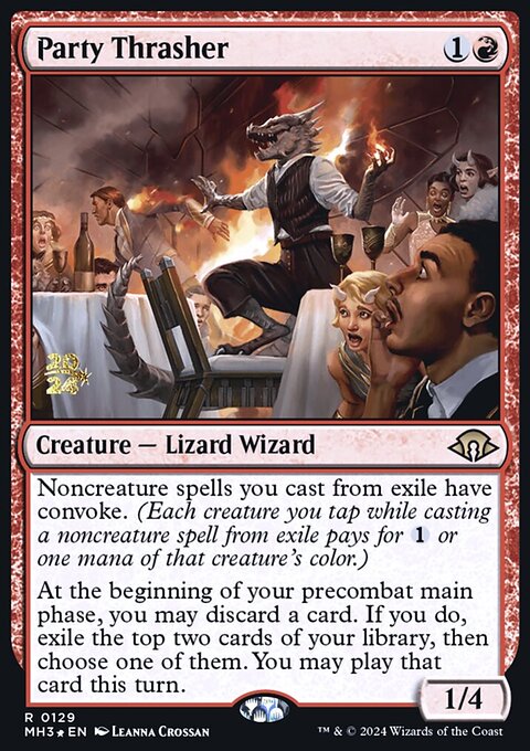Party Thrasher [Modern Horizons 3 Prerelease Promos]
