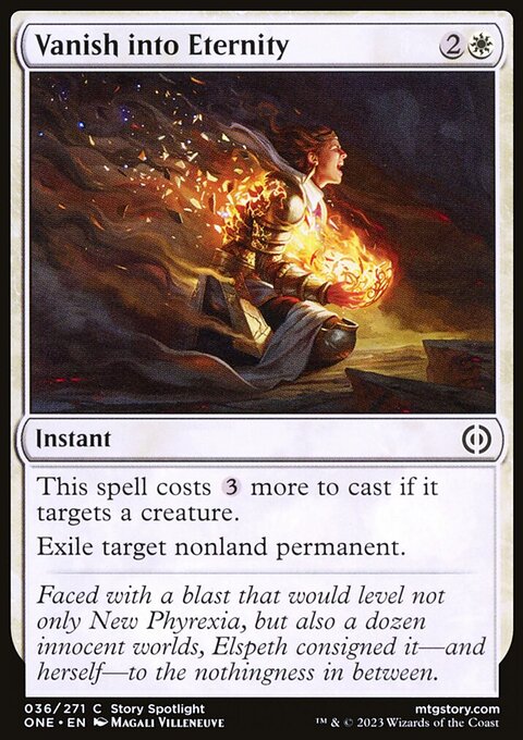 Vanish into Eternity [Phyrexia: All Will Be One]