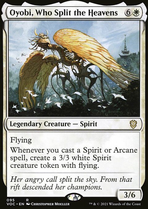 Oyobi, Who Split the Heavens [Innistrad: Crimson Vow Commander]