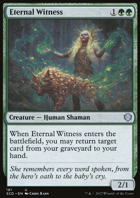 Eternal Witness [Starter Commander Decks]