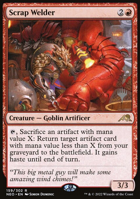 Scrap Welder [Kamigawa: Neon Dynasty Prerelease Promos]