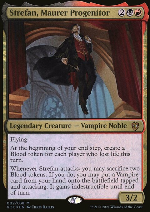 Strefan, Maurer Progenitor [Innistrad: Crimson Vow Commander]