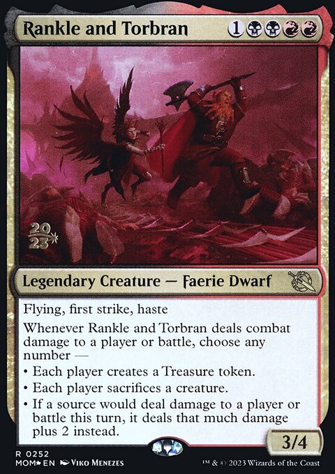 Rankle and Torbran [March of the Machine Prerelease Promos]