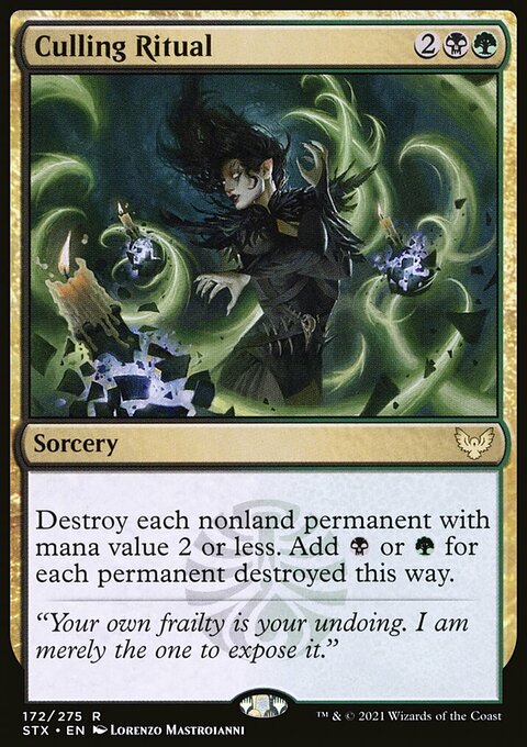 Culling Ritual [Strixhaven: School of Mages]