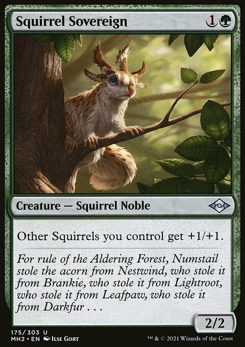 Squirrel Sovereign [Modern Horizons 2]