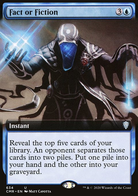 Fact or Fiction (Extended Art) [Commander Legends]