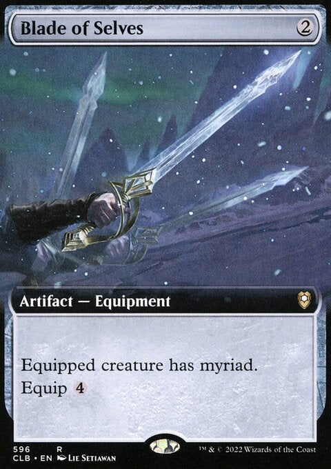 Blade of Selves (Extended Art) [Commander Legends: Battle for Baldur's Gate]