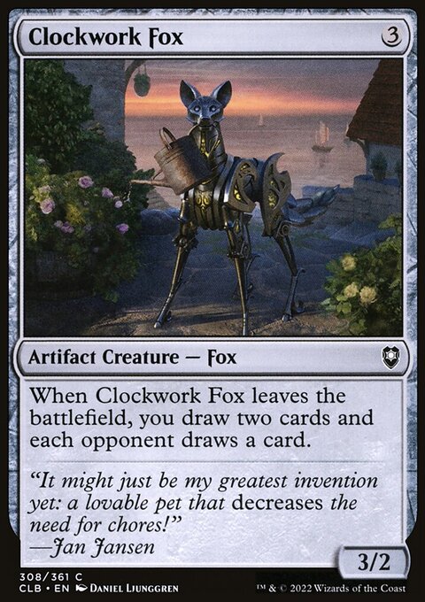 Clockwork Fox [Commander Legends: Battle for Baldur's Gate]