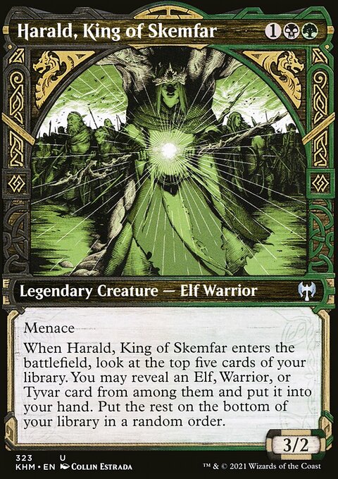 Harald, King of Skemfar (Showcase) [Kaldheim]