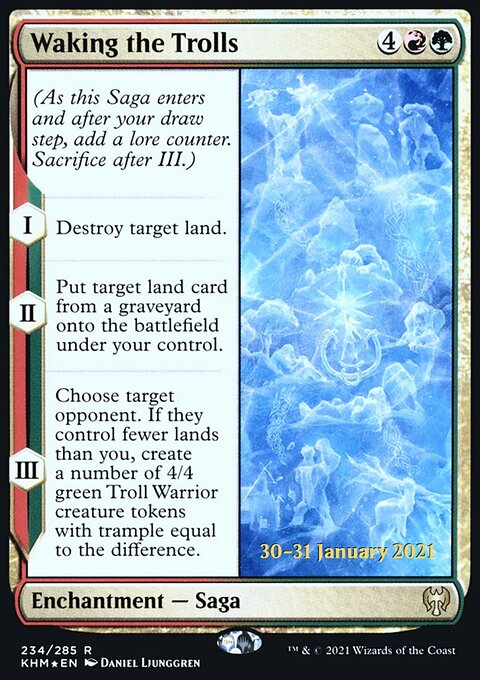 Waking the Trolls [Kaldheim Prerelease Promos]