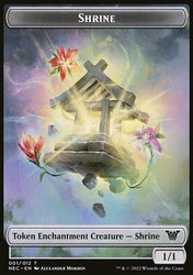 Myr // Pilot Double-Sided Token [Kamigawa: Neon Dynasty Commander Tokens]