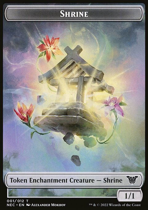 Shrine Token [Kamigawa: Neon Dynasty Commander Tokens]
