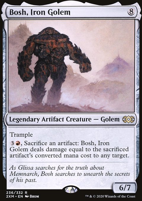 Bosh, Iron Golem [Double Masters]