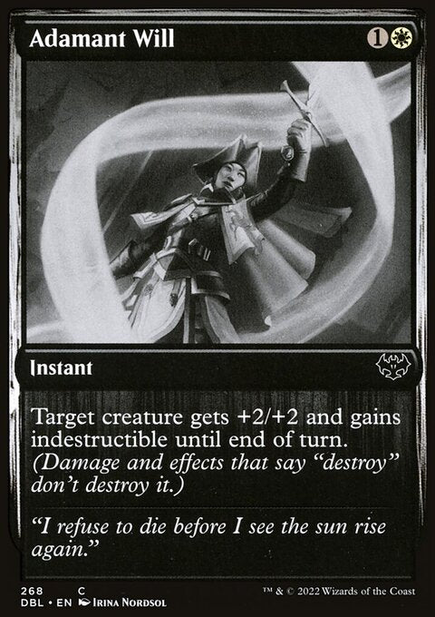 Adamant Will [Innistrad: Double Feature]