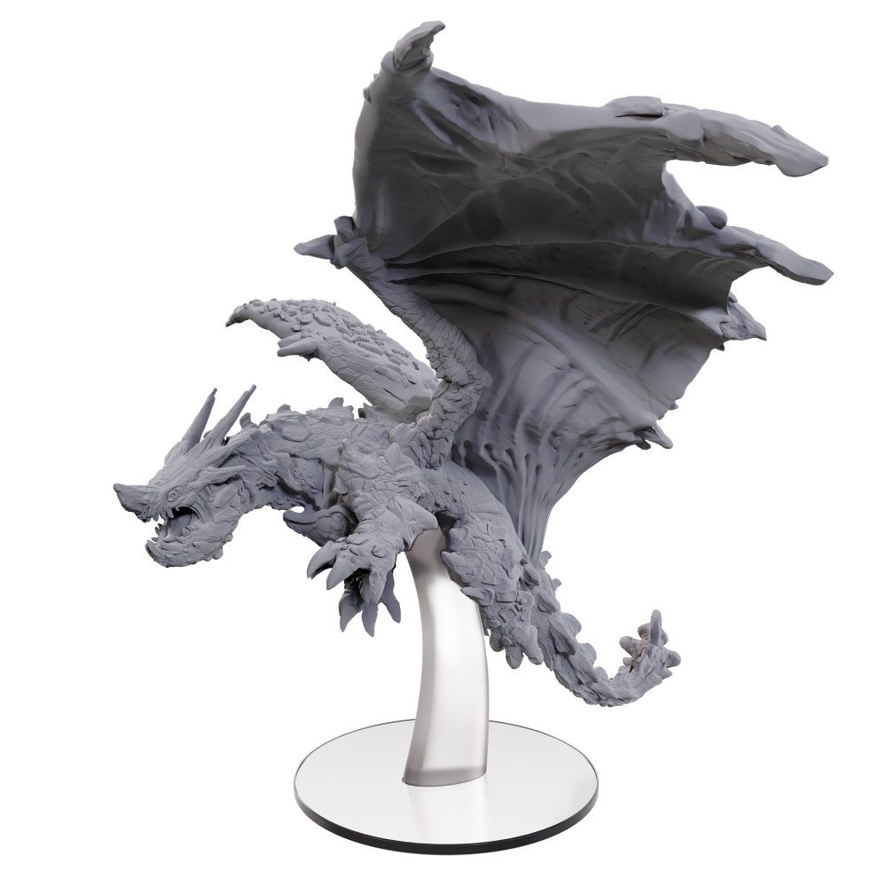 Pathfinder Battles: Adult Adamantine Dragon Unpainted Miniature