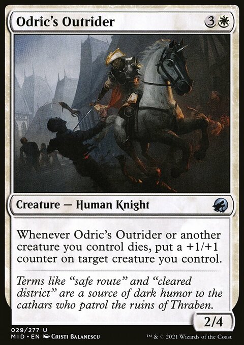 Odric's Outrider [Innistrad: Midnight Hunt]