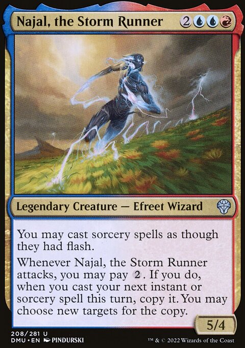 Najal, the Storm Runner [Dominaria United]