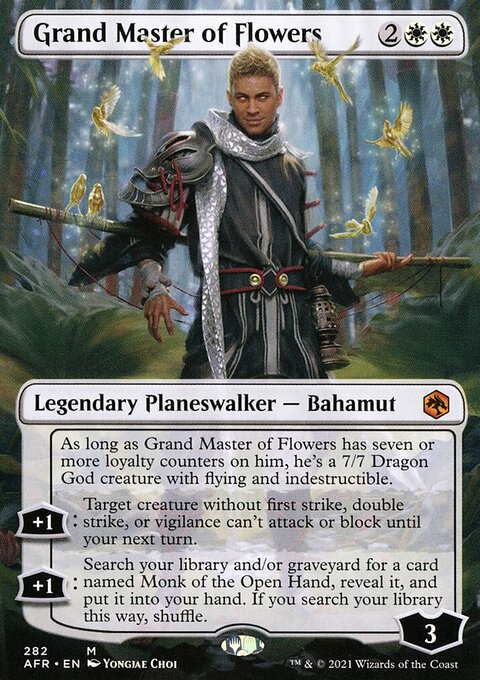 Grand Master of Flowers (Borderless) [Dungeons & Dragons: Adventures in the Forgotten Realms]