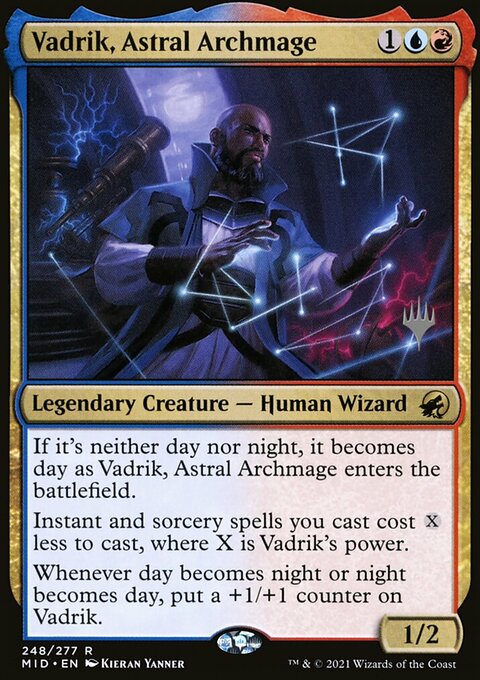 Vadrik, Astral Archmage (Promo Pack) [Innistrad: Midnight Hunt Promos]