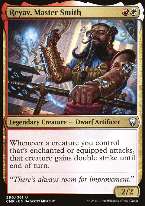 Reyav, Master Smith [Commander Legends]