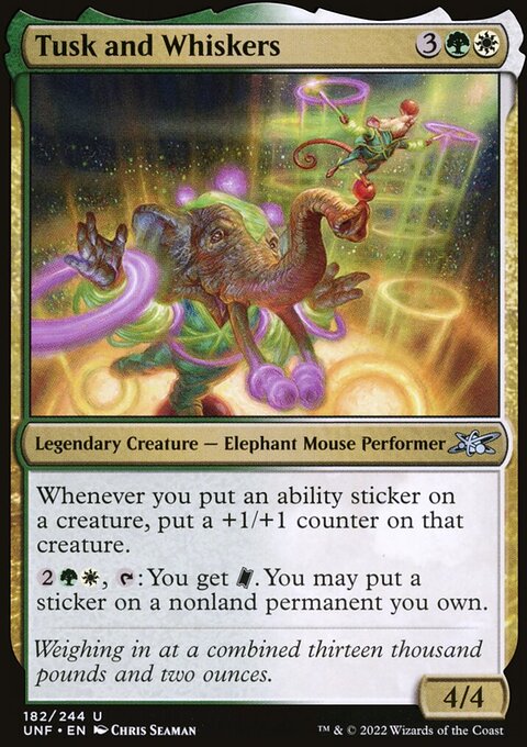 Tusk and Whiskers [Unfinity]