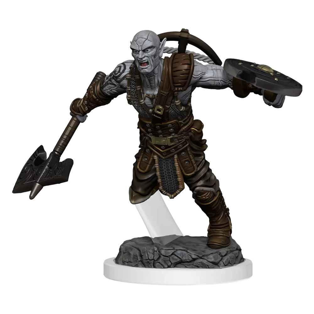 D&D Nolzurs Marvelous Unpainted Miniatures Earth Genasi Fighter