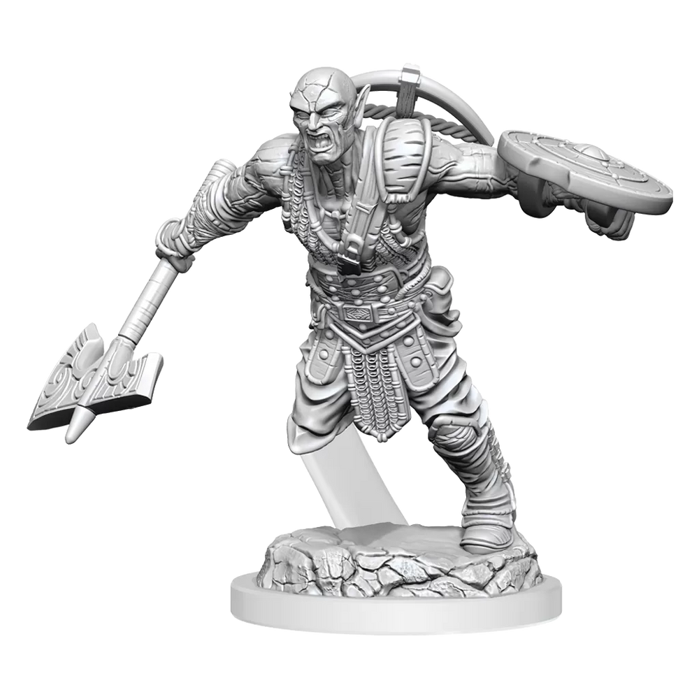 D&D Nolzurs Marvelous Unpainted Miniatures Earth Genasi Fighter