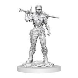 D&D Nolzurs Marvelous Miniatures Orc Fighter Female