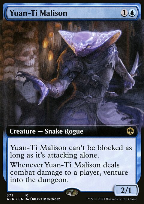 Yuan-Ti Malison (Extended Art) [Dungeons & Dragons: Adventures in the Forgotten Realms]