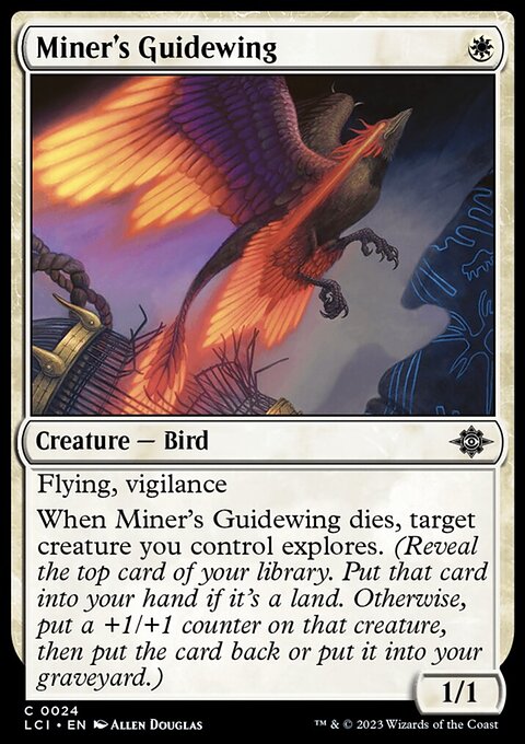 Miner's Guidewing [The Lost Caverns of Ixalan]
