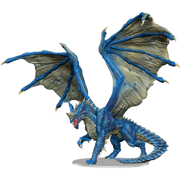 D&D Nolzurs Marvelous Miniatures Adult Blue Dragon -